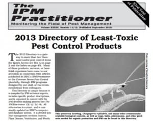 Least toxic pest control products