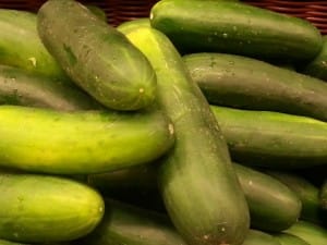 No summer salad is complete without a crisp, fresh cucumber!