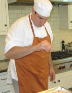 Chef Seth Freedman at work.