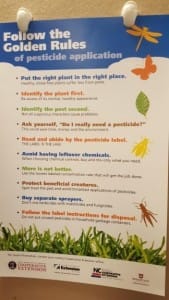 Ten Rules for Pesticide Use in Your Georgia Garden